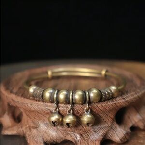 Brass bell bracelets
